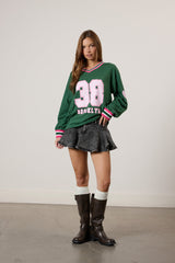 Brooklyn Long Sleeve Graphic Jersey