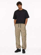 Baggy Drawstring Cargo Pants