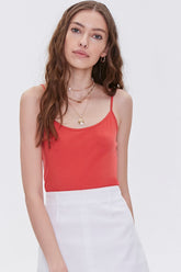 Basic Cotton-Blend Cami