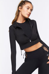 Active Zip-Up Cropped Jacket