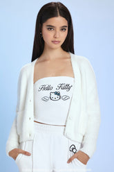 Angel Hello Kitty Velour Tube Top