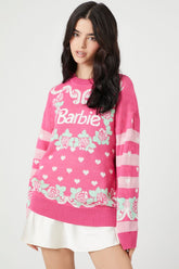 Barbie Graphic Knit Sweater
