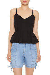 Bustier Flounce Cami