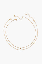 Box & Anchor Chain Necklace Set