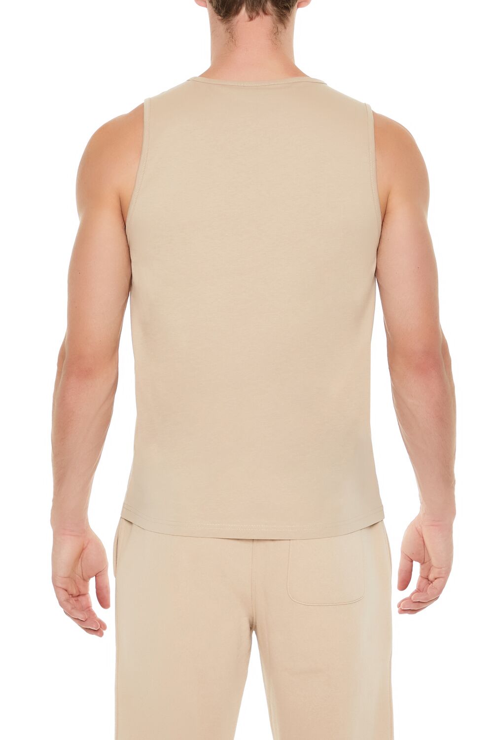 Basic Cotton Scoop Tank Top