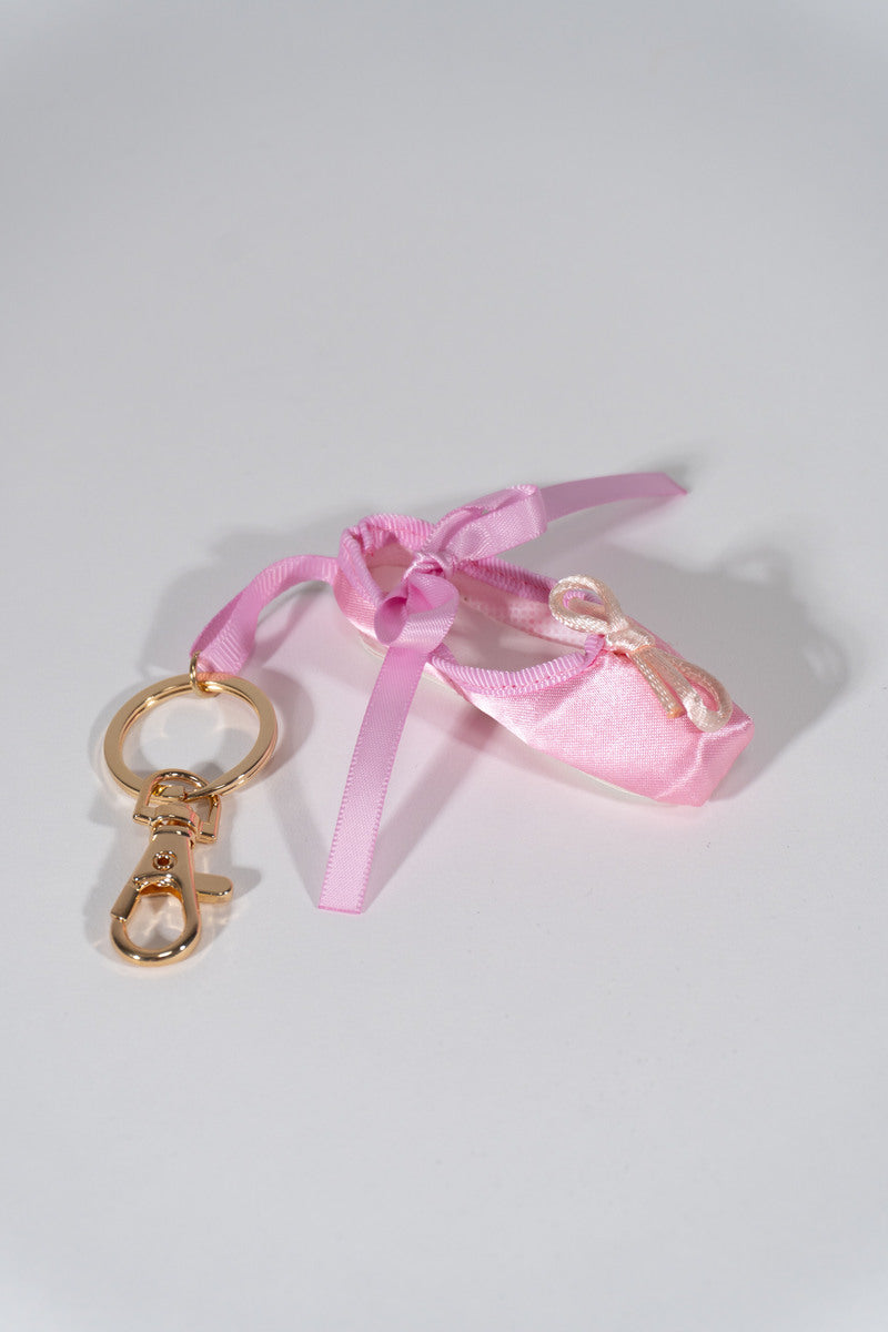 Ballet Slipper Keychain