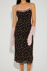 Betsey Johnson Floral Midi Dress