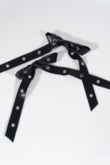 Accented Bow Hair Clips