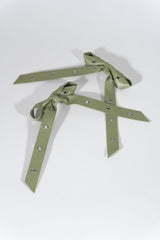 Accented Bow Hair Clips