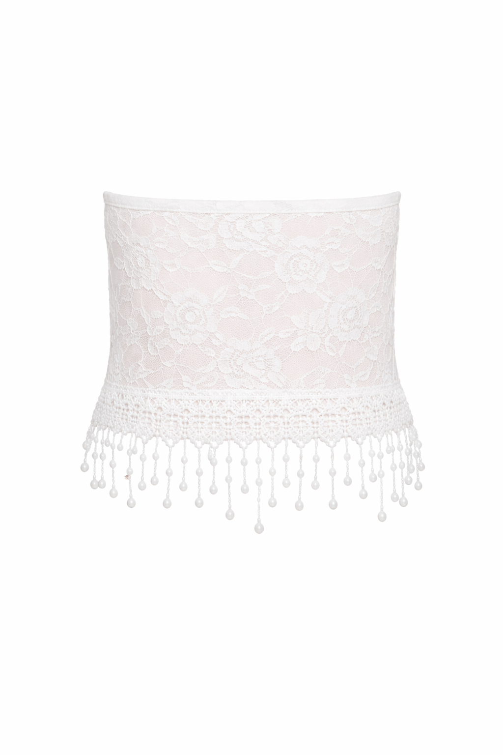 Bandeau Lace Crop Top