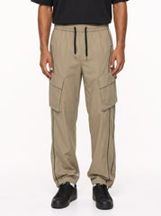 Baggy Drawstring Cargo Pants
