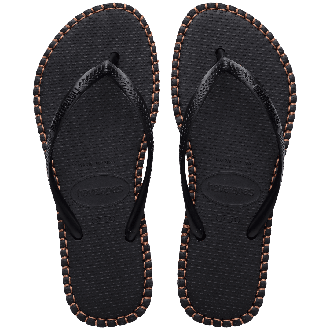 Women's Flatform Loop Slim Flip Flops