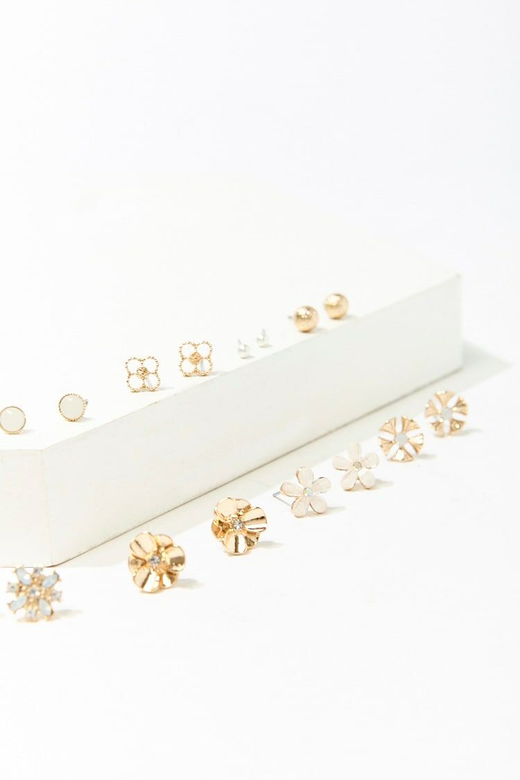 Assorted Stud Earring Set