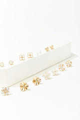 Assorted Stud Earring Set