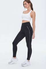 Active Piped-Trim Leggings