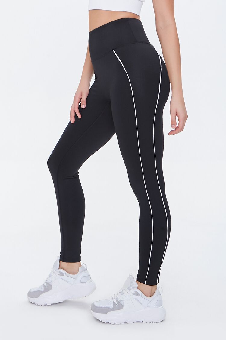 Active Piped-Trim Leggings