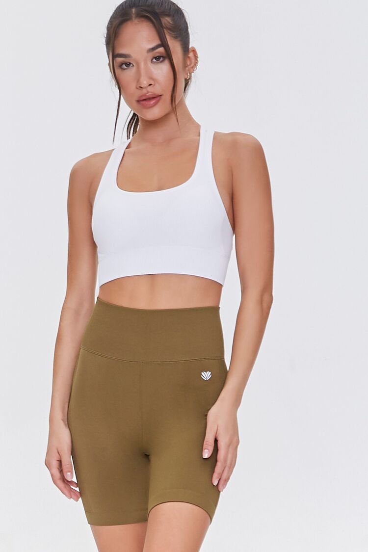 Active Seamless High-Rise Biker Shorts