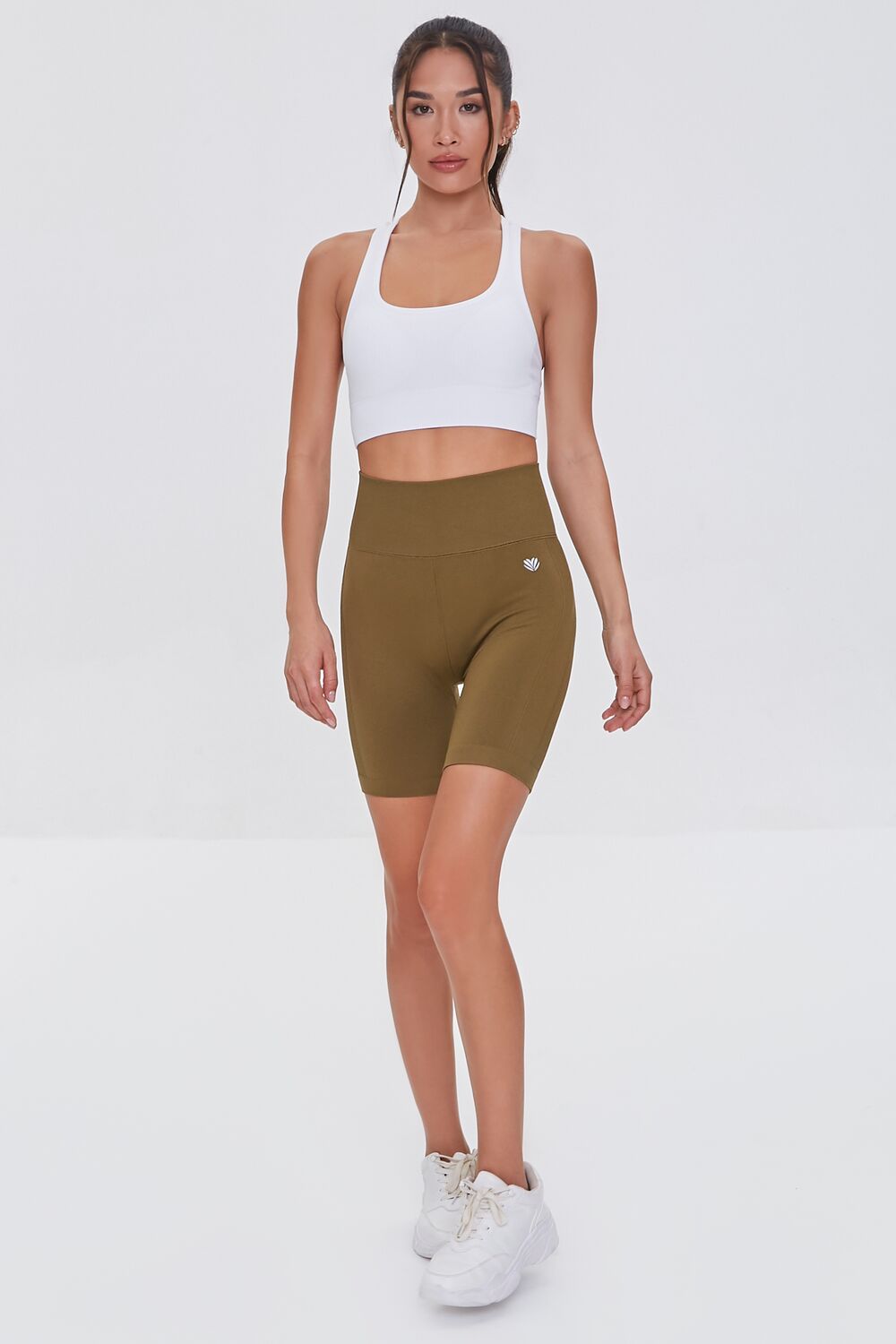 Active Seamless High-Rise Biker Shorts