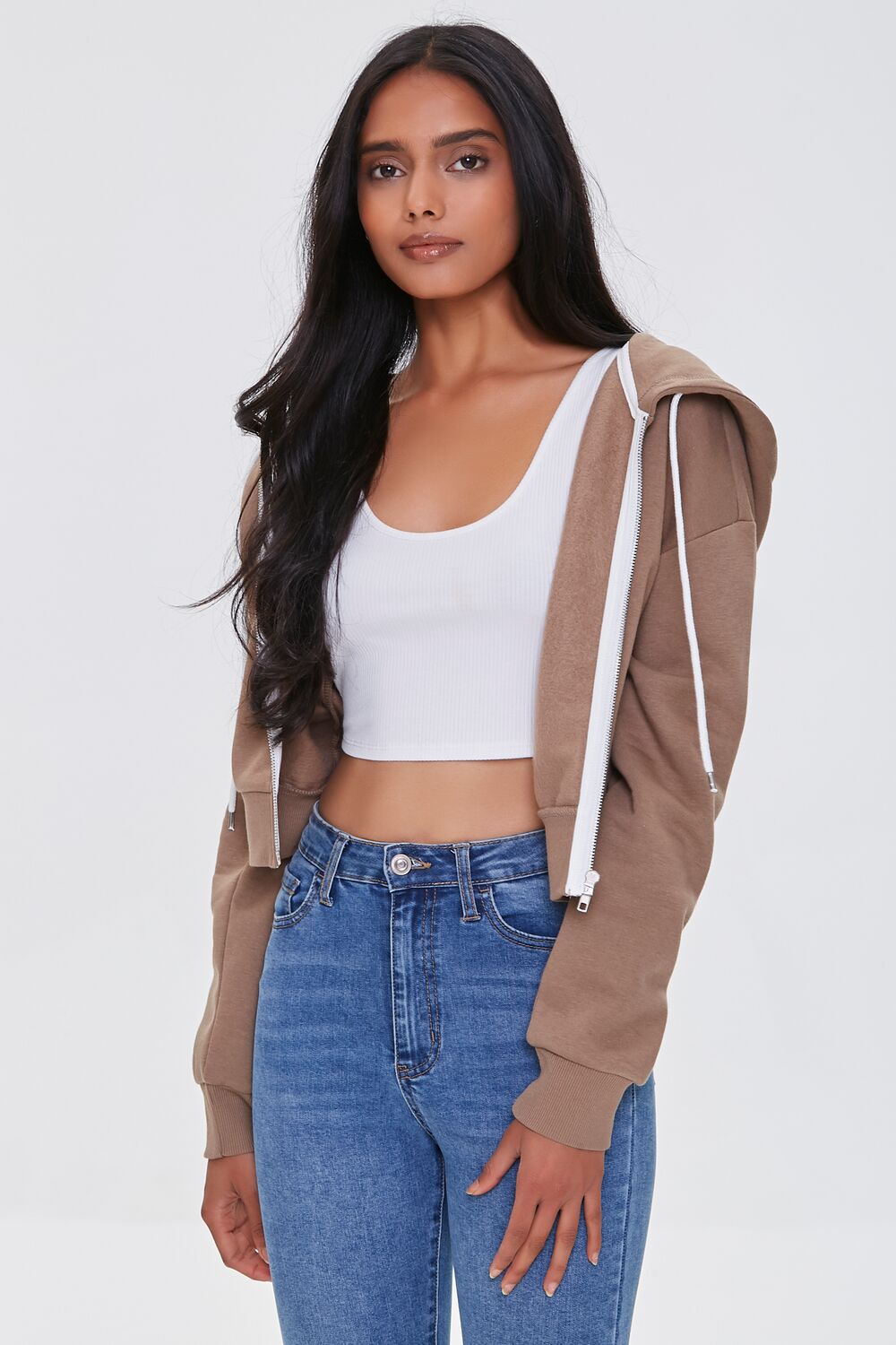 Basic Fleece Zip-Up Jacket