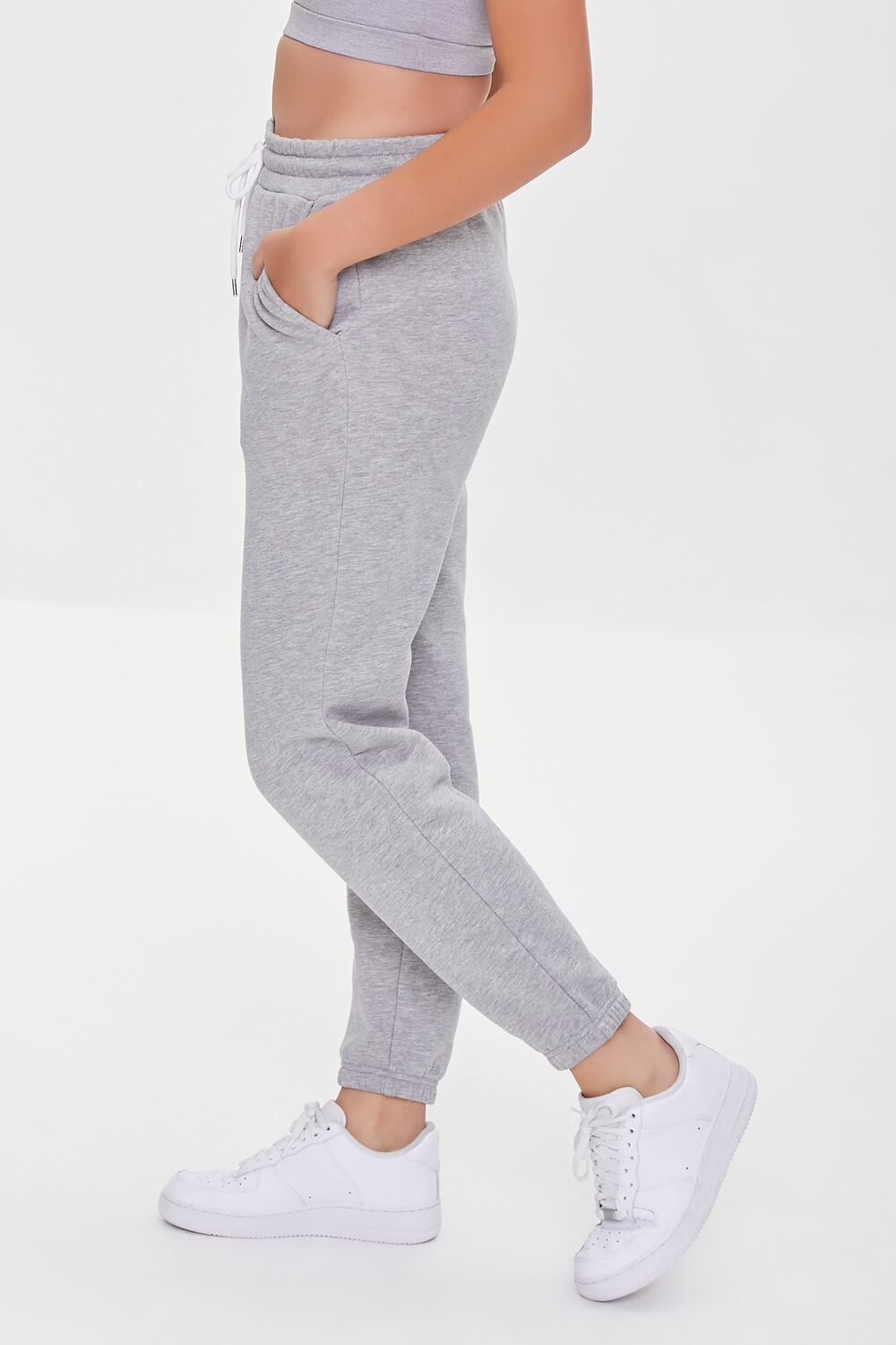 Basic Fleece Drawstring Joggers