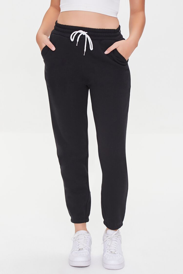 Basic Fleece Drawstring Joggers