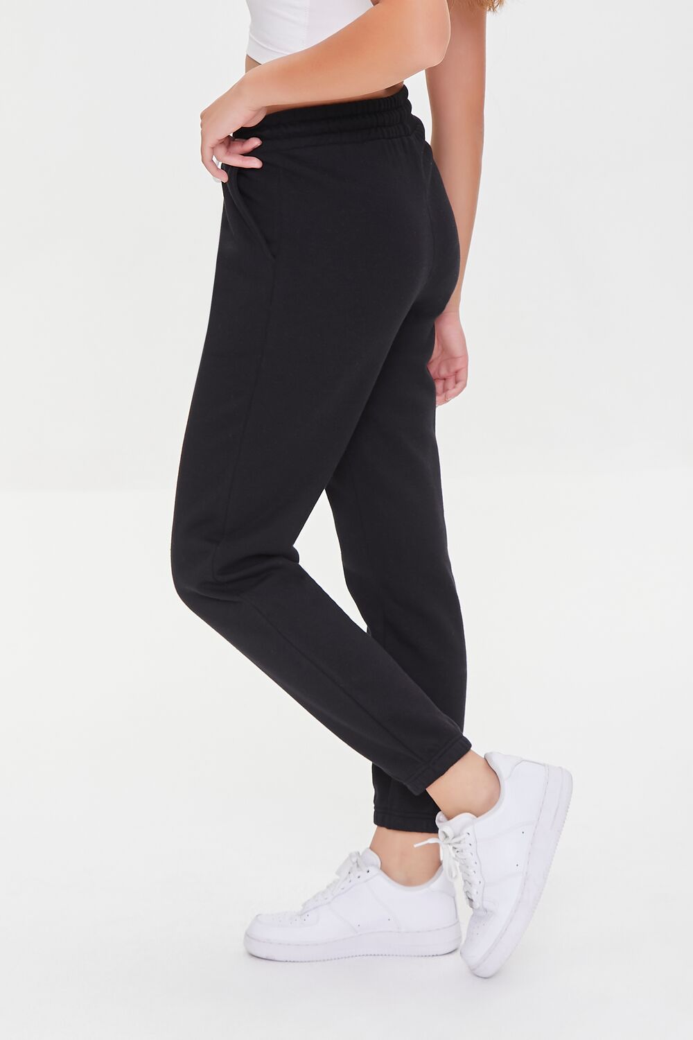Basic Fleece Drawstring Joggers