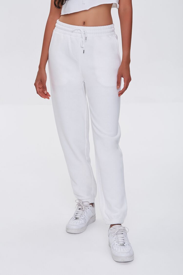 Basic Fleece Drawstring Joggers