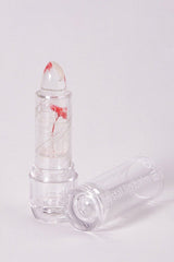 Blossom Crystal Lip Balm 鈥?Red Flower