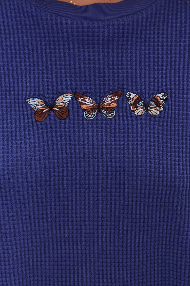 Butterfly Graphic Cropped Tee