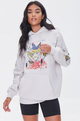 Butterfly Lightning Graphic Hoodie