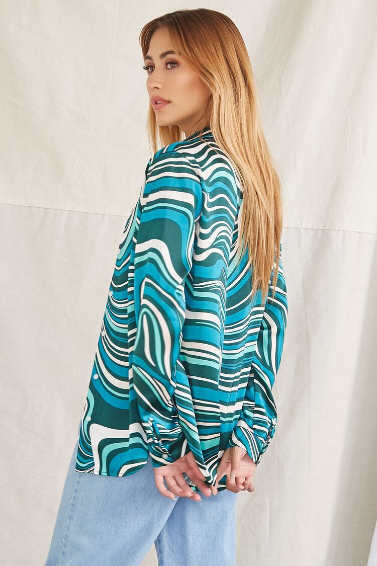 Abstract Print Shirt