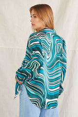 Abstract Print Shirt