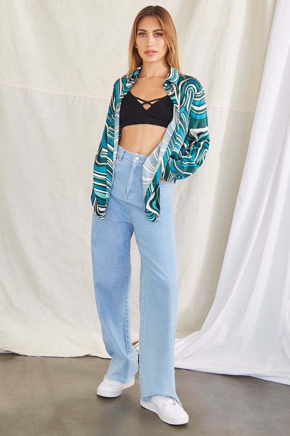 Abstract Print Shirt