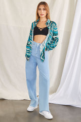Abstract Print Shirt