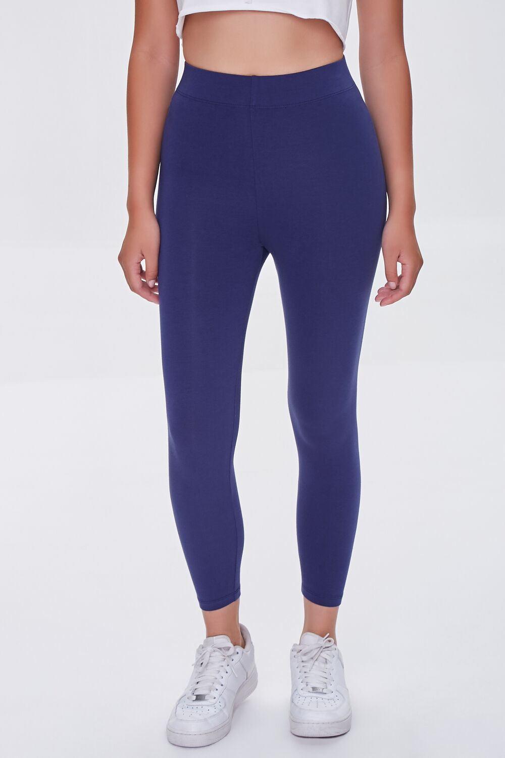Basic Organically Grown Cotton Capri Leggings