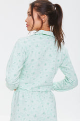Active Floral Half-Zip Pullover
