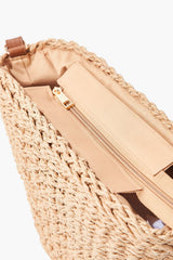 Basketwoven Crossbody Bag