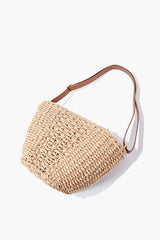 Basketwoven Crossbody Bag