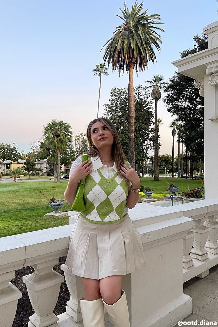 Argyle Sweater Vest
