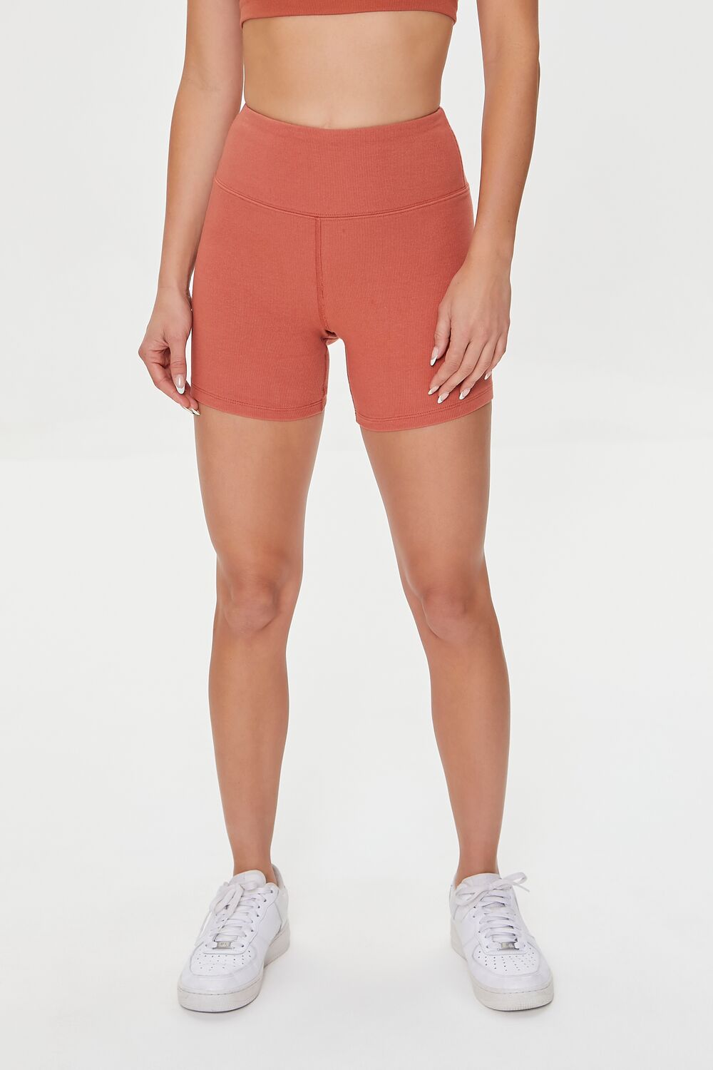 Active High-Rise Biker Shorts