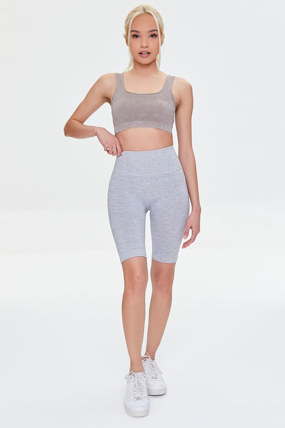 Active Seamless High-Rise Biker Shorts