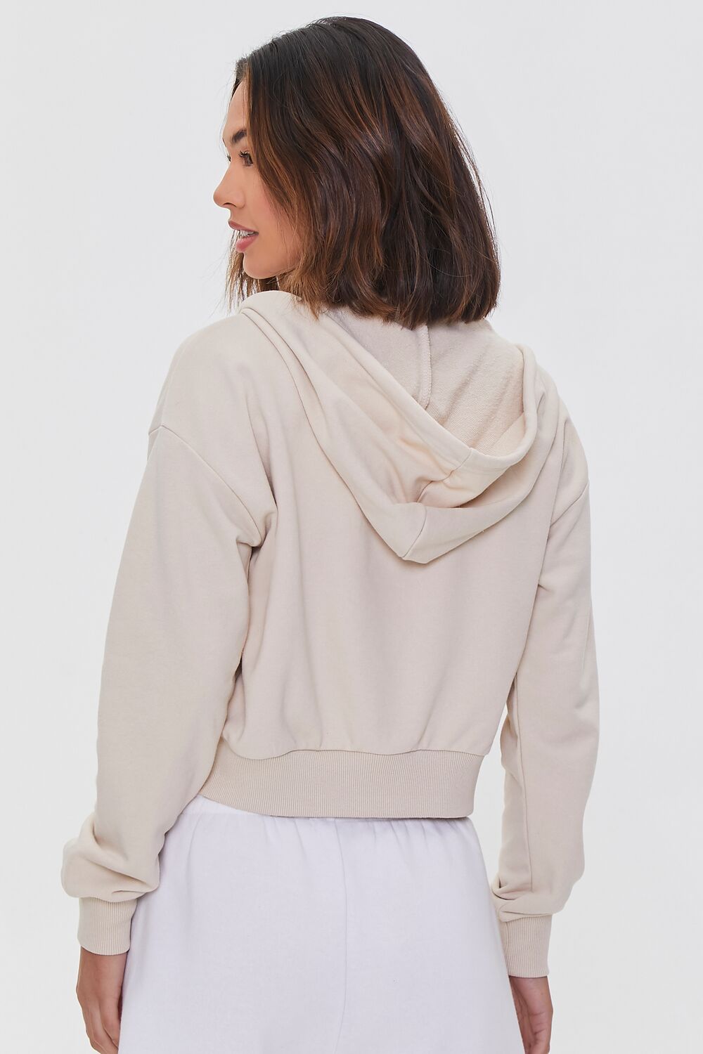 Basic Fleece Zip-Up Hoodie