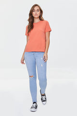 Basic Cotton Crew Tee