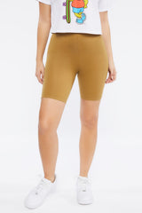 Basic Cotton Biker Shorts