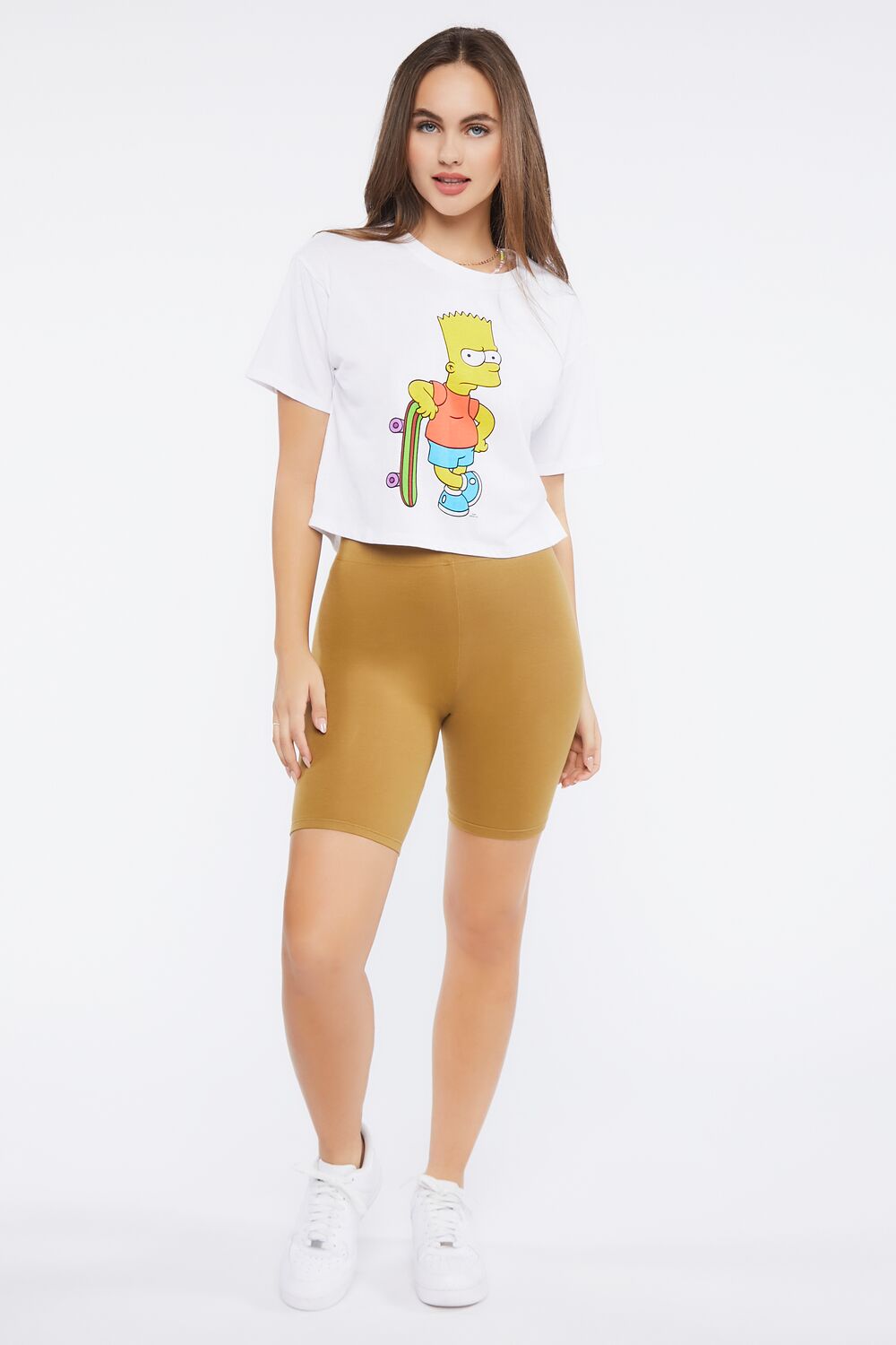 Basic Cotton Biker Shorts
