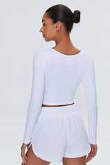Active Seamless Crisscross Crop Top