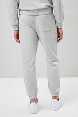 Basic Heathered Drawstring Joggers