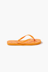 Butterfly Print Thong Flip-Flop