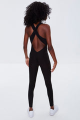 Active Open-Back Jumpsuit