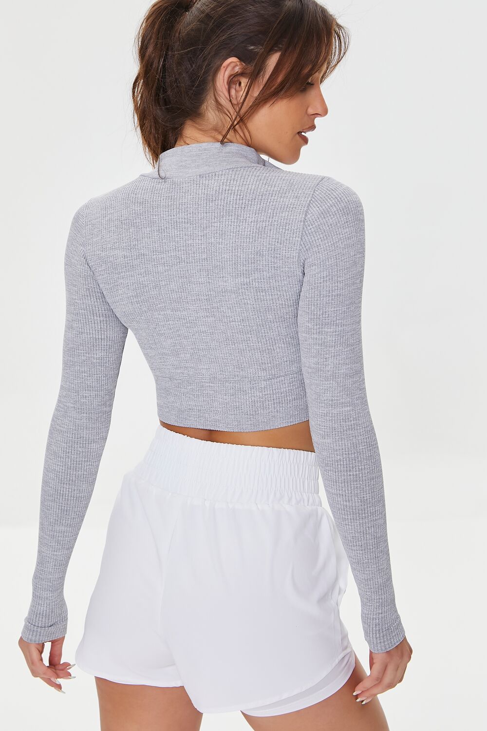Active Zip-Up Cropped Jacket